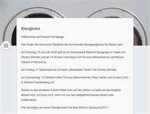 Tablet Screenshot of klangkreis.org